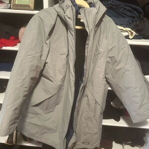 Lands' End Women's Gray Ski Jacket